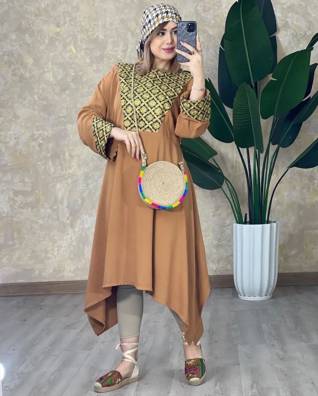مانتو زنانه مدل سلین