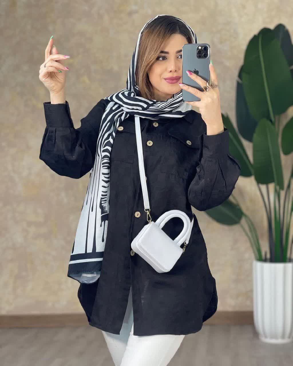 مانتو زنانه مدل مهتاب