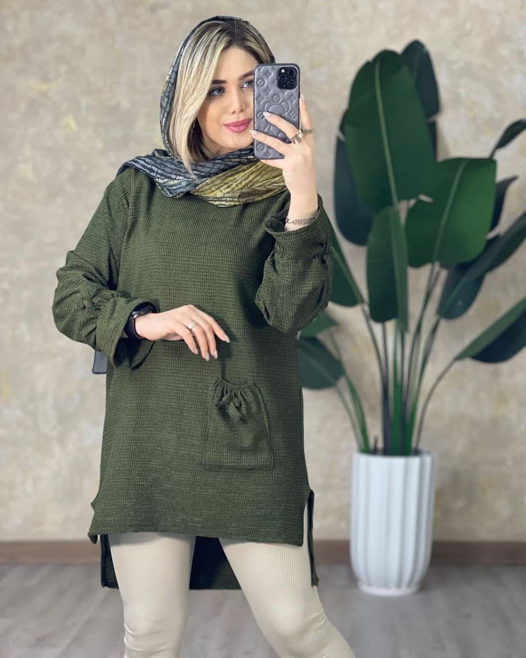 مانتو زنانه مدل ترلان
