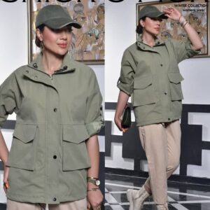 مانتو کتان کج راه کد 201kalamashop
